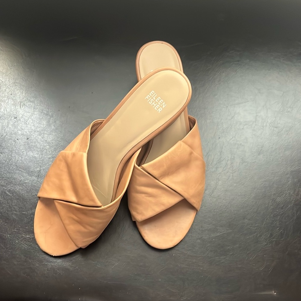 Eileen Fisher Tan Sandals